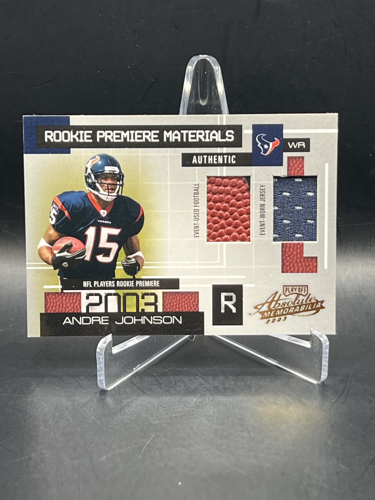 Andre Johnson Playoff Absolute Memorabilia #165 Base