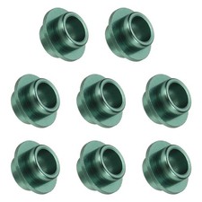 Inline Skate Bearing Bushing Spacers, 8mm  8 Pcs  Aluminum  Green