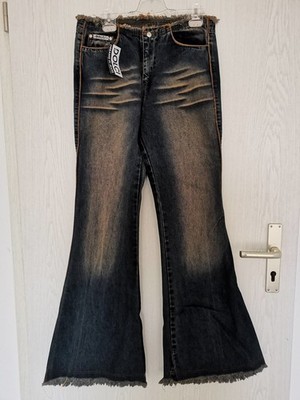 Dolci Italy Vintage Schlaghose Jeans Retro Neunziger