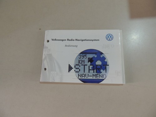 05.1999 VW Radio Navi gation system  Bedienungs Betriebsanleitung Bordbuch