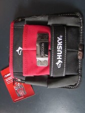 Neuf Husky 7 pouces 3 poches ruban adhésif et pochette à crayons clip ceinture résistant et boucle