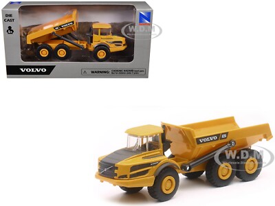 VOLVO A25G DUMP TRUCK YELLOW DIECAST MODEL BY NEW RAY 32103 | eBay