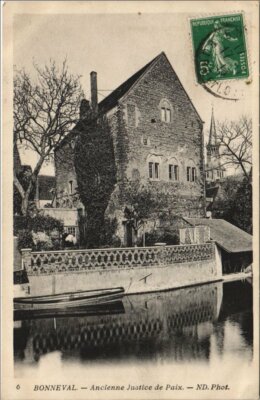 Postkarte Bonneval Alte Friedensjustiz (1202000)