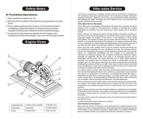 Neu Mini Retro Heiß Horizontal Stirlingmotor Modell J06C Aluminiumlegierung Basis - Bild 5 von 14