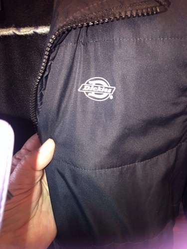 Dickies KJ703 Black Youth Performance Puffer Jacket Size M 10/12 - Picture 8 of 14