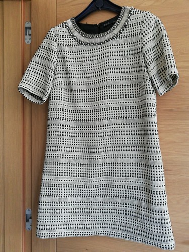 Abito donna bianco e nero ZARA TG M | eBay