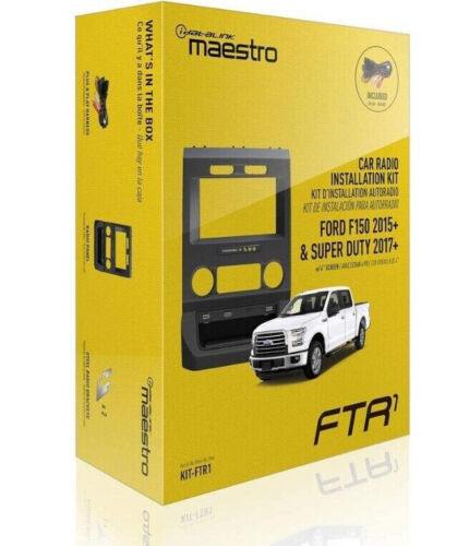iDatalink KIT-FTR1 Maestro Armaturenbrett Kit für ausgewählte 2015 & höher Ford Fahrzeuge BRANDNEU - Bild 1 von 1