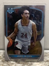 2023 Bowman U 1st Chrome Jared McCain No. 27 Philadelphia 76ers