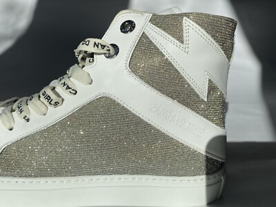 Zadig & Voltaire High Flash Sparkle In silver | eBay Zadig & Voltaire High Flash Sparkle In silver | eBay