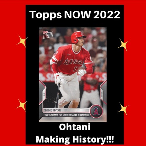 2022 Topps Now #846 Shohei Ohtani Angels