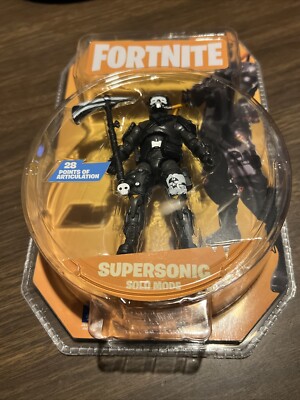Fortnite Supersonic Solo Mode 4 inch Action Figure by Epic Games 2021  