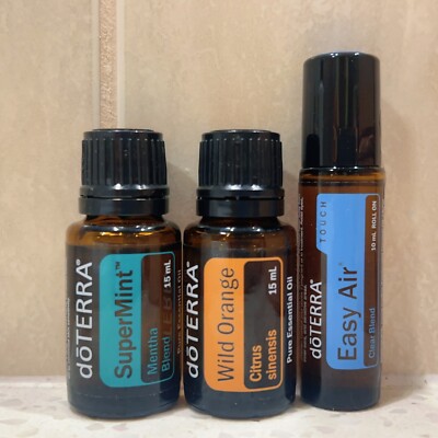 doTERRA SuperMint + Wild Orange 15ml + Easy Air 10ml For $49(AU Free Shipping)