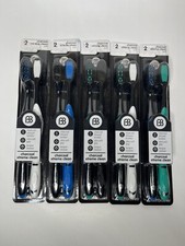 NEW Brush Buddies Charcoal Xtreme Clean Toothbrushes Soft - 5 packs 10 Brushes