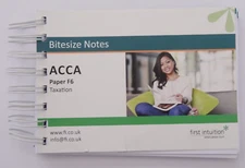 KAPLAN ACCA PAPER F6 POCKET NOTES (TAXATION) 2017/18. ACCOUNTANCY EXAM.232 pages
