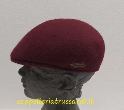 Coppola Borsalino En Feutre De Lapin Bordé Made In Italy Taille S 54/55 - Photo 1/4