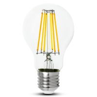 Led Filament Lampe E27 A60 12W Leuchte GlüHbirne Warmweiss Leuchtmittel Birne