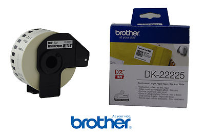 Kompatibel Für Brother P-Touch QL 650 TD  DK-22225  Etikett 1x  38mm X 30 48m Weiss
