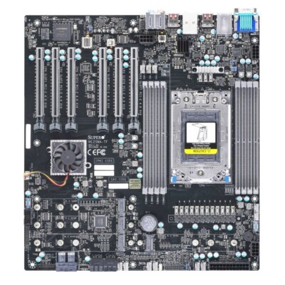 Supermicro M12SWA-TF E-ATX Motherboard Support AMD Threadripper Pro 3000 / 5000