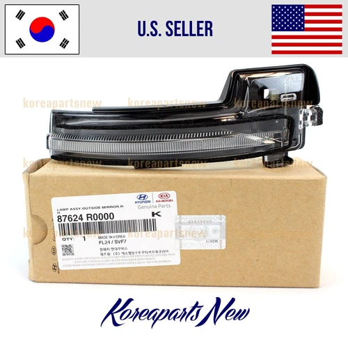 Mirror Turn Signal Lens Right PASSEN 87624R0000 ⭐OEM⭐ Kia Carnival 2022-2025