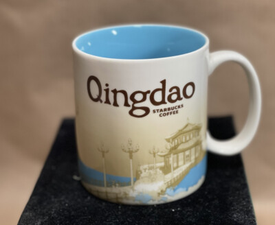 Starbucks Coffee Mug . QINGDAO Global Icon Collector Series 16oz . Brand  New | eBay