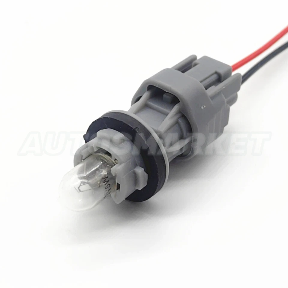 Enchufe marcador lateral trasero, conector y bombilla para Toyota Tundra 2014-2021 Foto 2 de 4