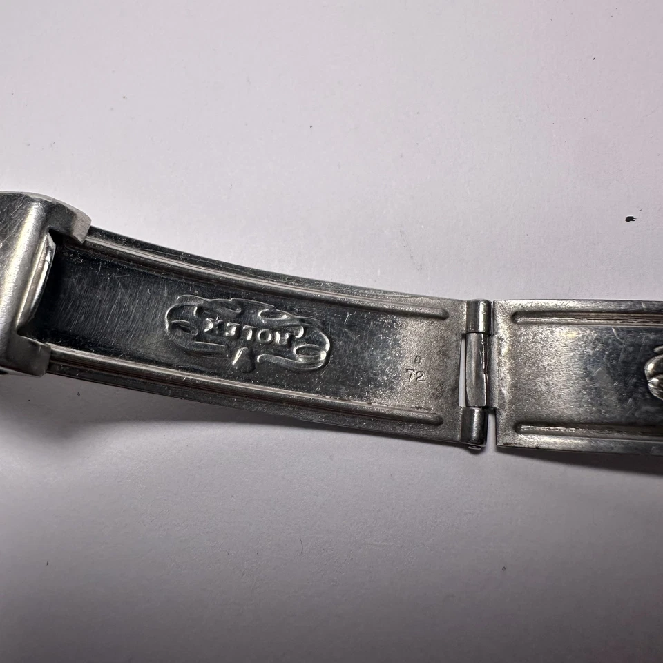 Bracelet Rolex Oyster 7835 Plié 19Mm Maillons De Fin 367 Vintage 34Mm Boîtiers - Photo 3/3