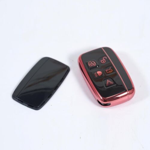 5 Botones Rosa Coche Llavero Cubierta Control Remoto Llavero Estuche Llave Carcasa para Range Rover - Imagen 3 de 5