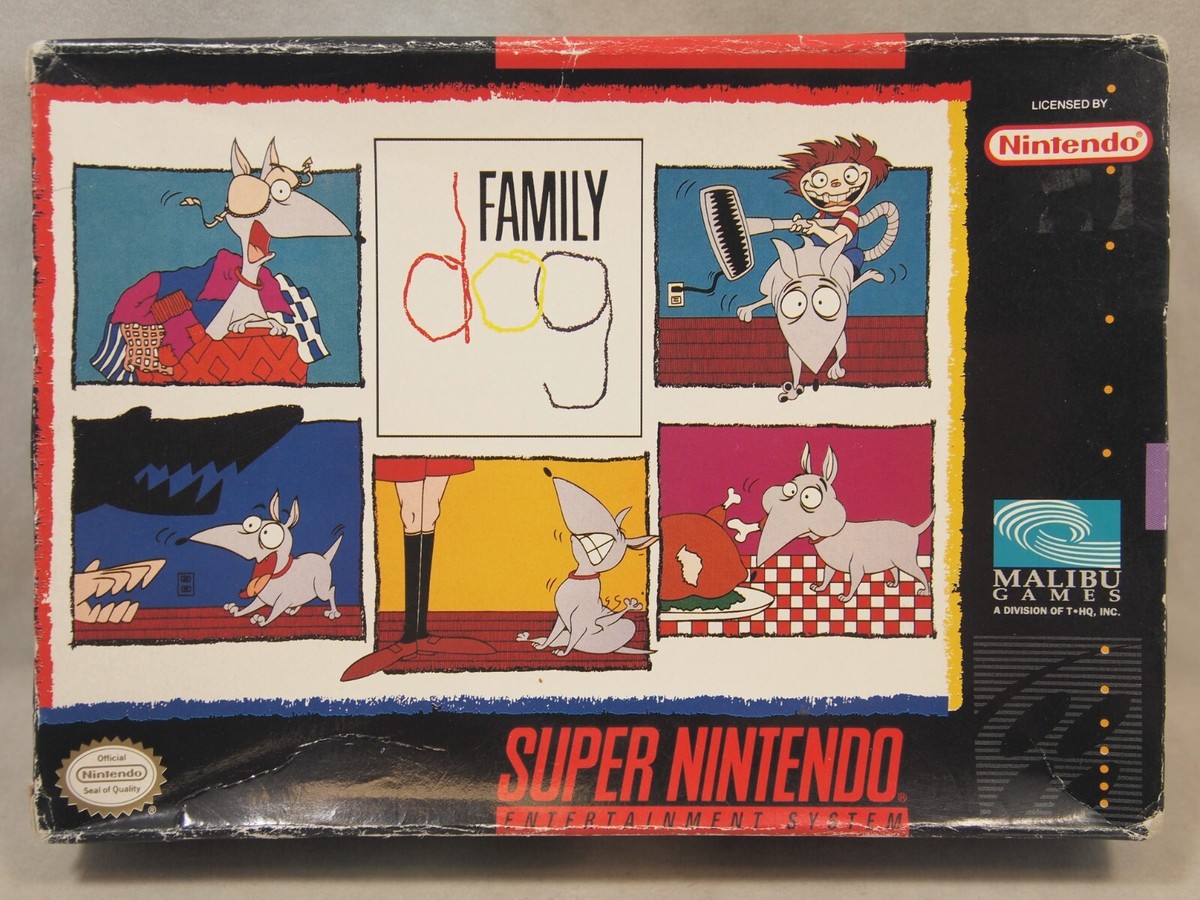 Family Dog (Super Nintendo | SNES) Authentic BOX ONLY | eBay