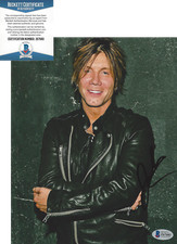 GOO GOO DOLLS JOHNNY RZEZNIK SIGNED 8x10 PHOTO 4 BECKETT COA DIZZY UP THE GIRL