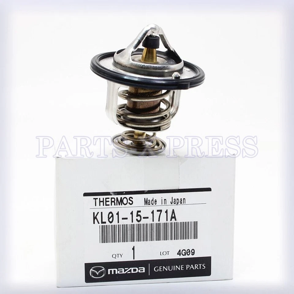 TERMOSTATO REFRIGERANTE MOTOR MAZDA ORIGINAL OEM PROTEGIDO / MAZDA2 / 626 KL01-15-171A Foto 3 de 4