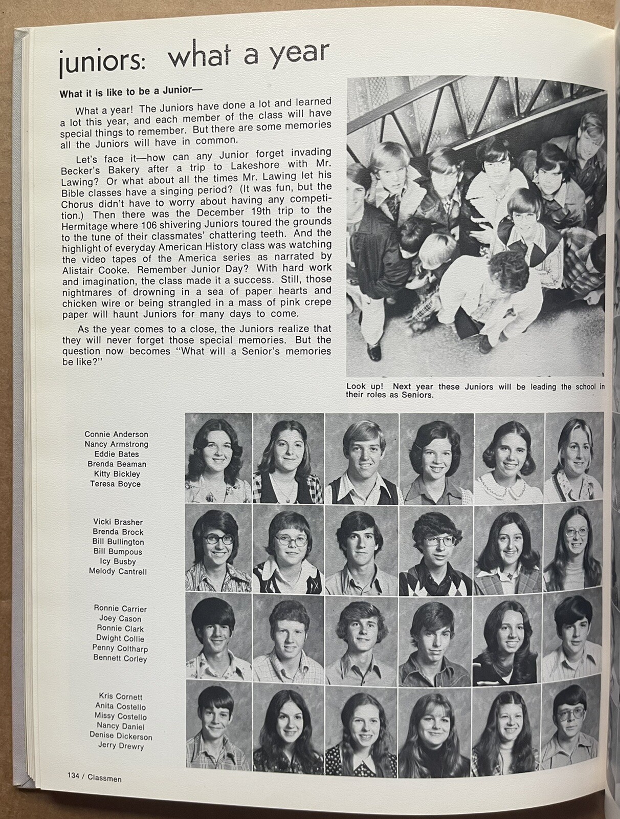 1975 DAVID HIGH SCHOOL YEARBOOK, THE MIZPAH, NASHVILLE, TN eBay