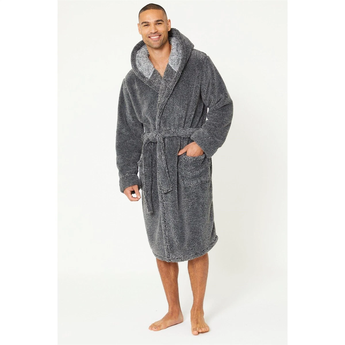 Mens winter hotsell dressing gowns