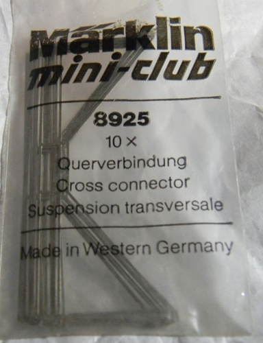 Lot De 10 Caténaires Suspendues Märklin Mini Club 8925 - Échelle Z 1:220 - Pour 3 Voies De 72 Mm