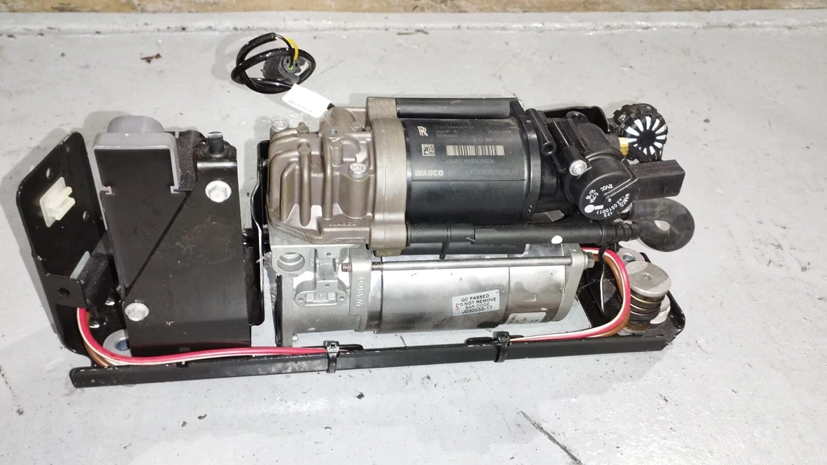 ROLLS-ROYCE GHOST V12 2012 AIRMATIC SUSPENSION COMPRESSOR PUMP 