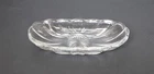 Vintage Anchor Hocking Banana Split / Corn on Cob Dish, Starburst Pattern, Clear