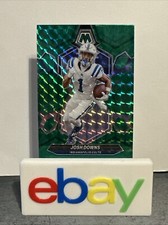 2024 Panini Mosaic Football Josh Downs #95 Green Mosiac Prizm