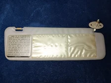 89-95 TOYOTA PICKUP TRUCK 4RUNNER 4WD CARD SUN VISOR SHADE LEFT LH GRAY