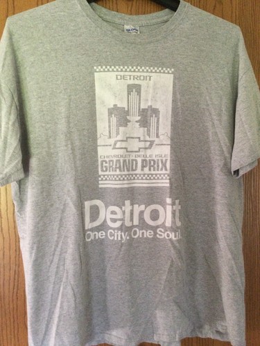 Grand Prix - Belle Isle (Detroit, Mi) - Gray Shirt - XL