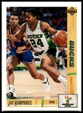 Jay Humphries #241 1991-92 Upper Deck Bucks B0140A