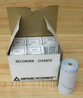 Amprobe 850A Recorder Chart 0-25 (Pack of 5)