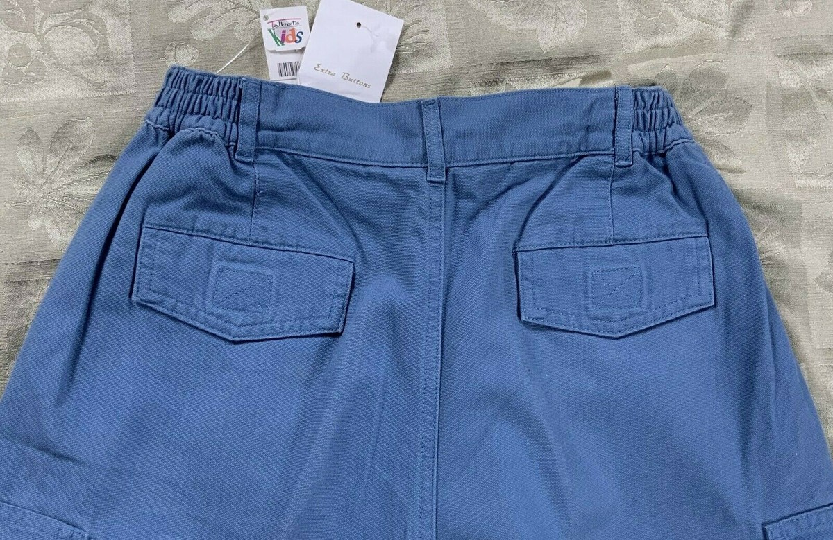 Short Bermuda Fille Talbot Kids - Taille 4, Vert, Longueur Genou, Taille Ajustable - Très Bon état