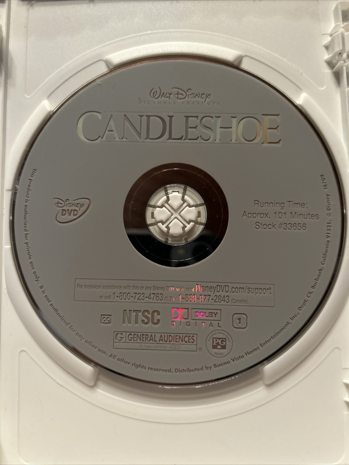 Disney's Candleshoe (DVD, 1977) Widescreen David Niven Jodie Foster