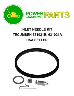 ROTARY INLET NEEDLE KIT FOR TECUMSEH 631021B, 631021A - USA SELLER
