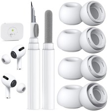 Polislime 4 Pairs Replacement Ear Tips for Full size, All Sizes-A-White