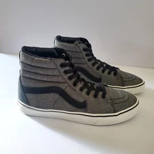 Grey and black vans