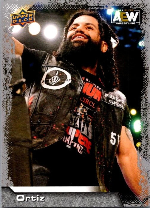 2022 Ortiz aew #70 Wrestling Upper Deck NM
