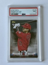 2018 Topps Salute Series 2 Shohei Ohtani S-54 RC PSA 9 MINT Rookie