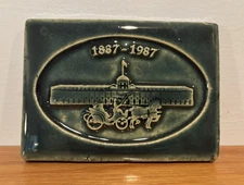 Pewabic Pottery Tile 100th Anniversary Grand Hotel Mackinac Island—RARE!