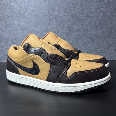 Nike Air Jordan 1 Low SE Flax Black Baroque Brown  Eu 40 / 42.5 / 44 / 46 Braun