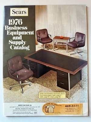 Sears 1976 Business Equipment and Supply Catalog   Vintage